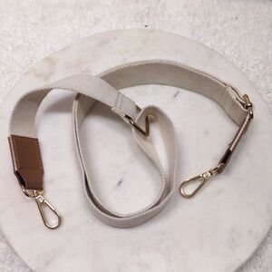 Beige Strap Adjustable 33 3/4"-52" Long x 1 1/2" Wide #Z-12